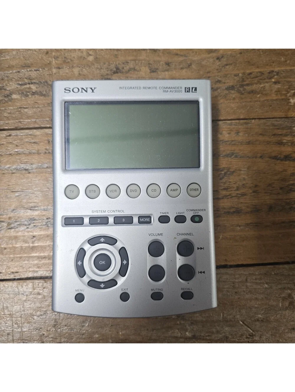 Genuine Sony (RM-AV3000) Multi Device Remote Control With Digital Display Screen